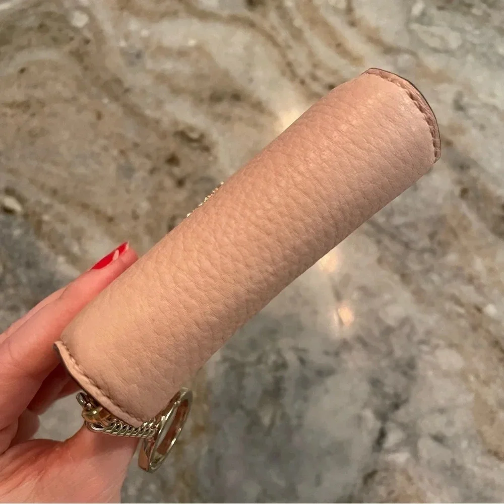 NWT Kate Spade pink half moon wallet